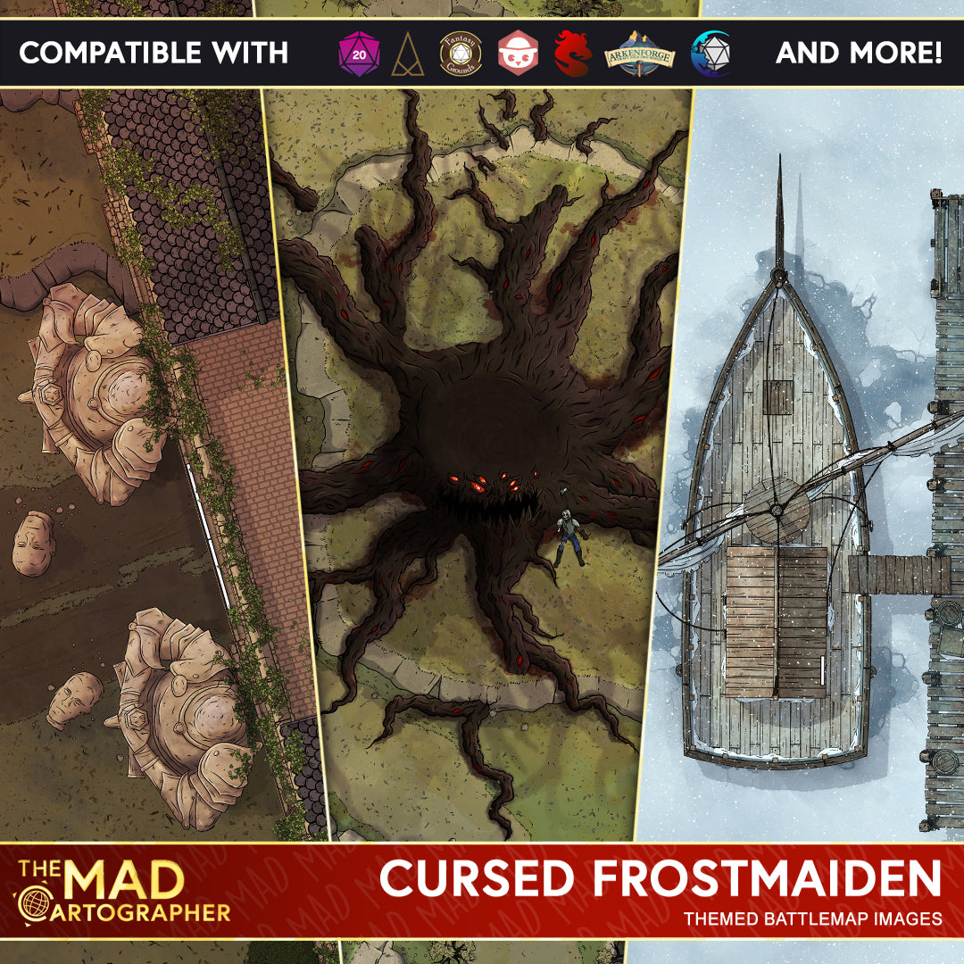 Cursed Frostmaiden - Map Image Pack