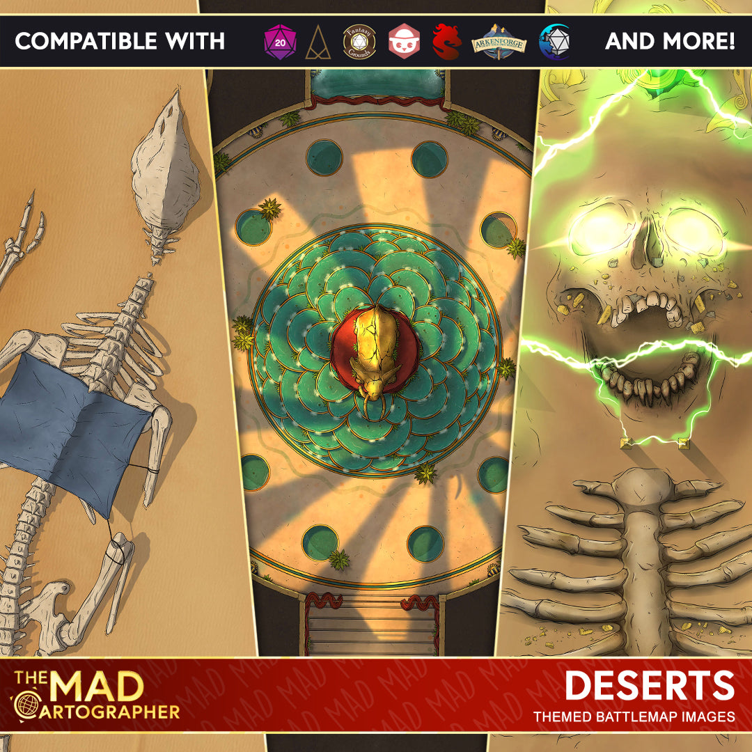 Deserts - Map Image Pack