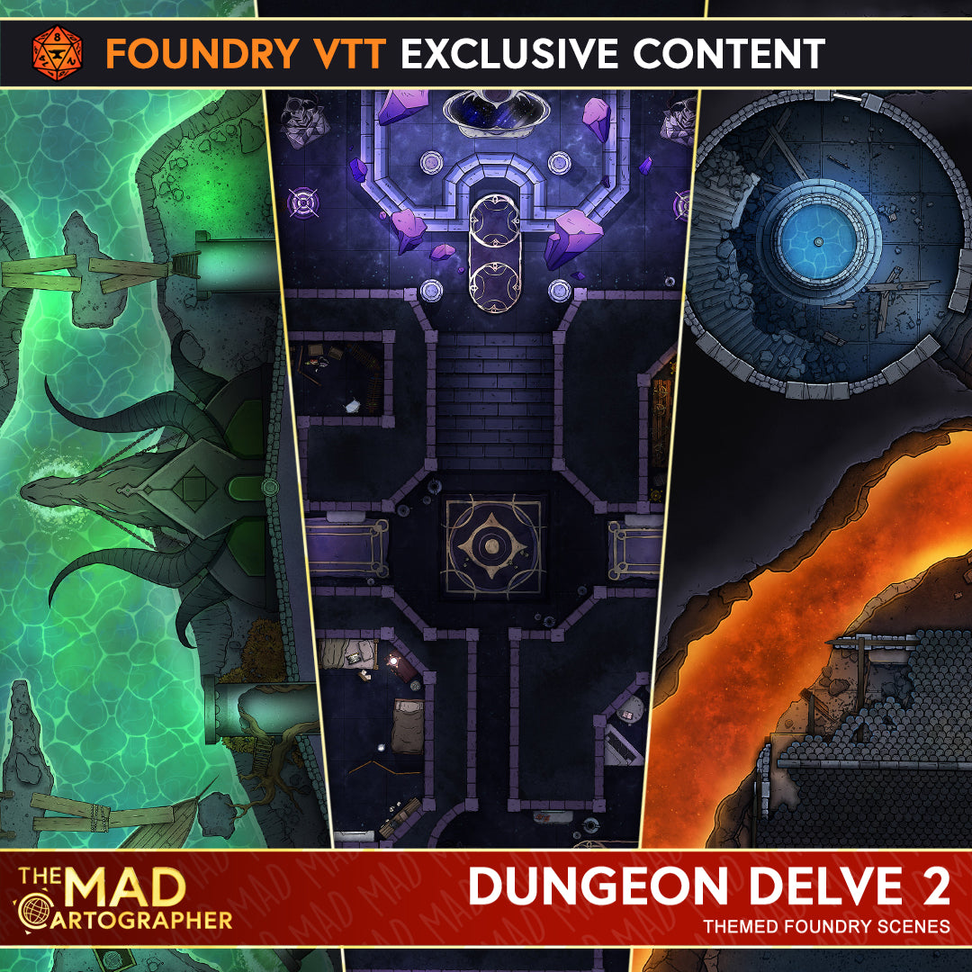 Dungeon Delve 2 - Foundry Module License