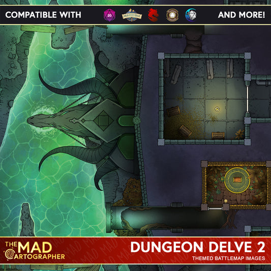 Dungeon Delve 2 - Map Image Pack