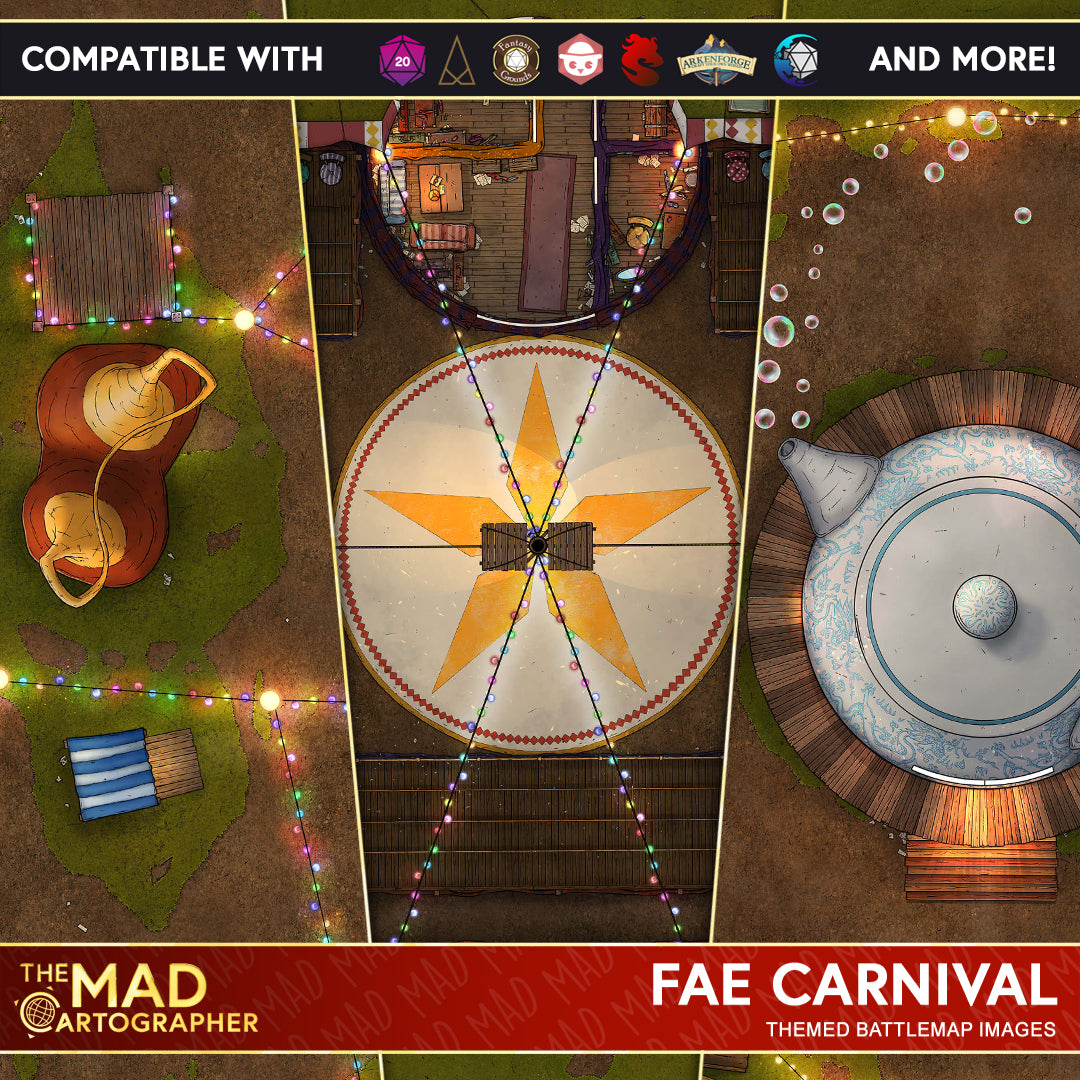 Fae Carnival - Map Image Pack – The MAD Network