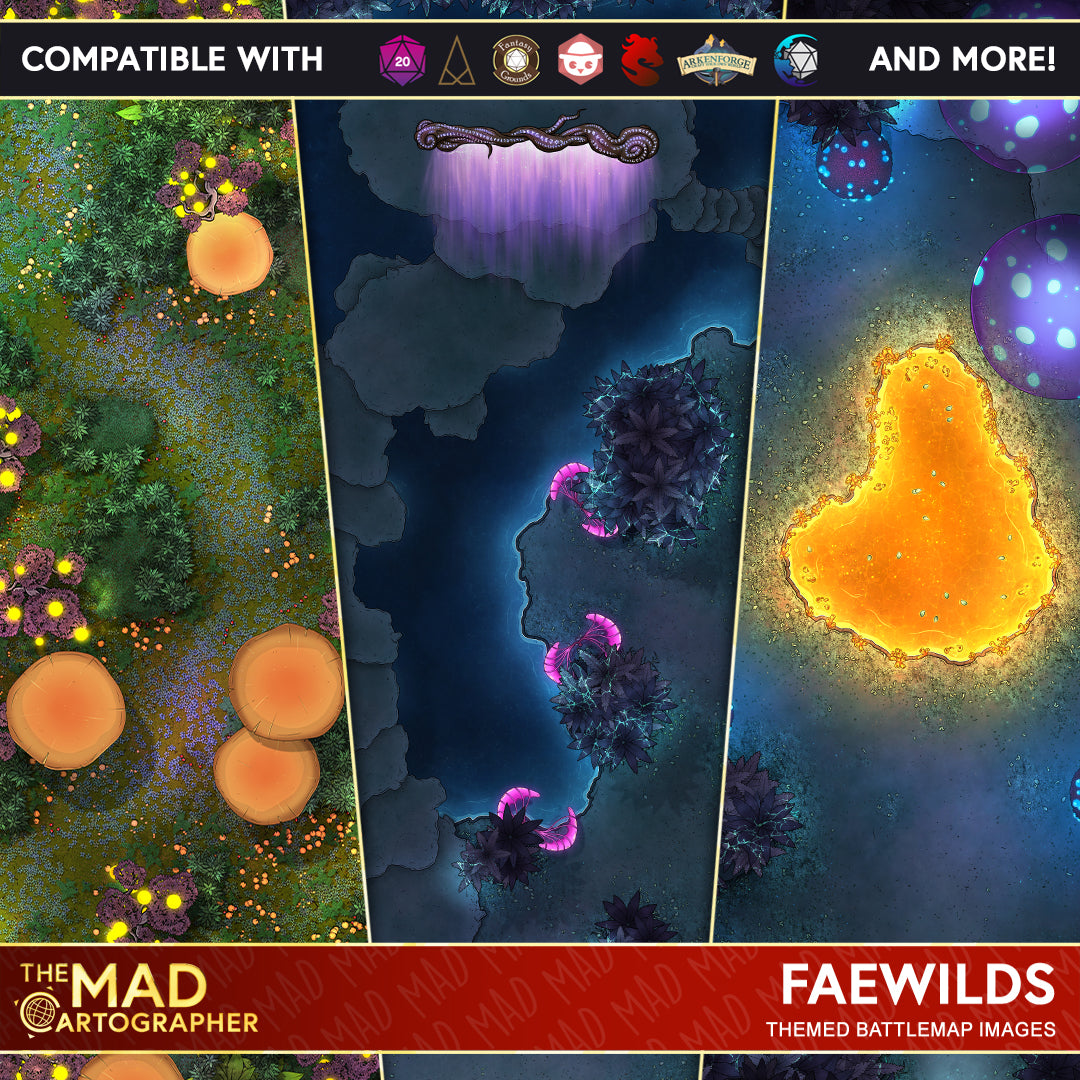 Faewilds - Map Image Pack