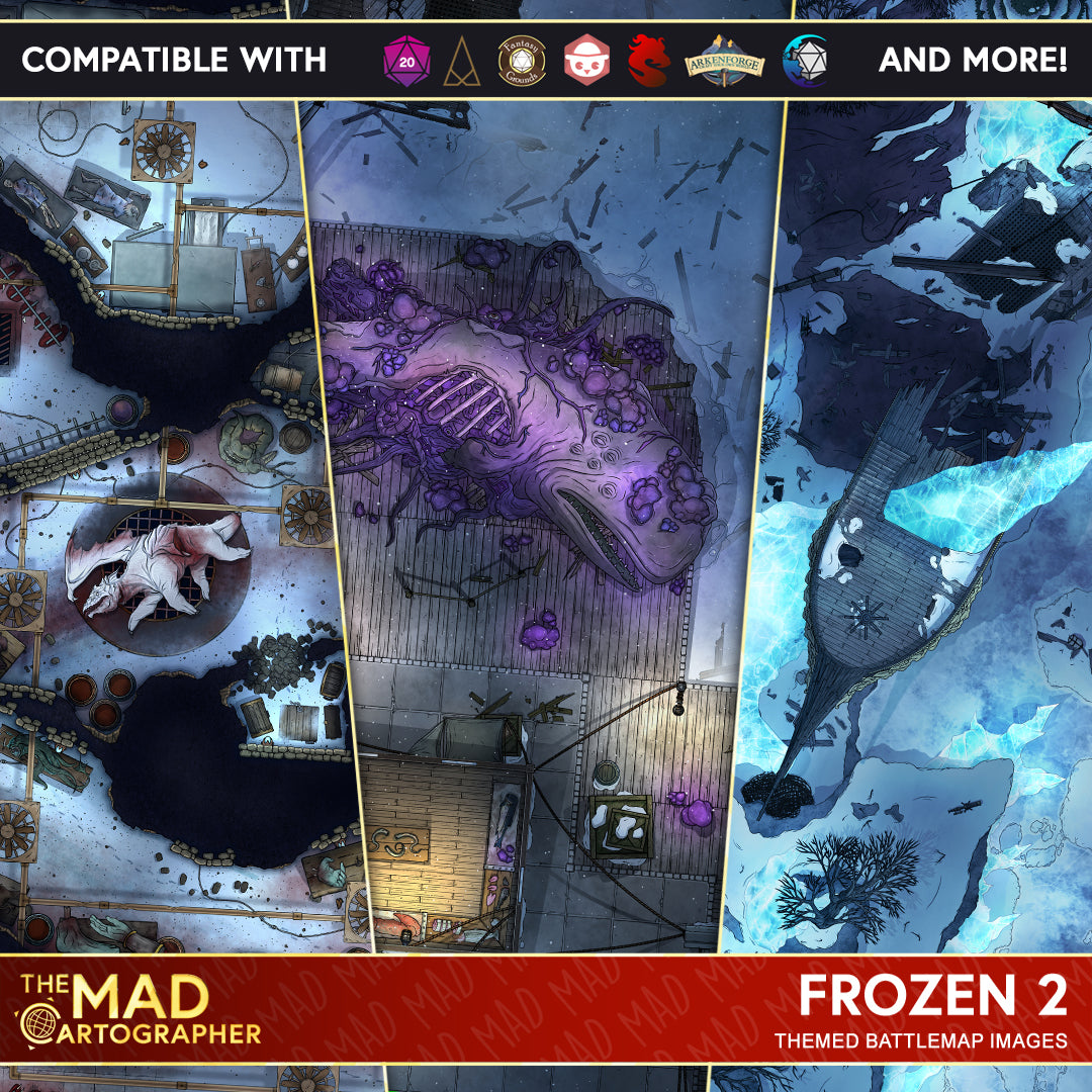 Frozen 2 - Map Image Pack