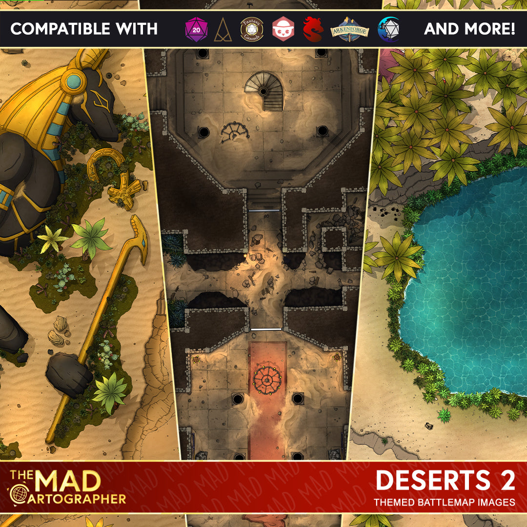 Deserts 2 - Map Image Pack