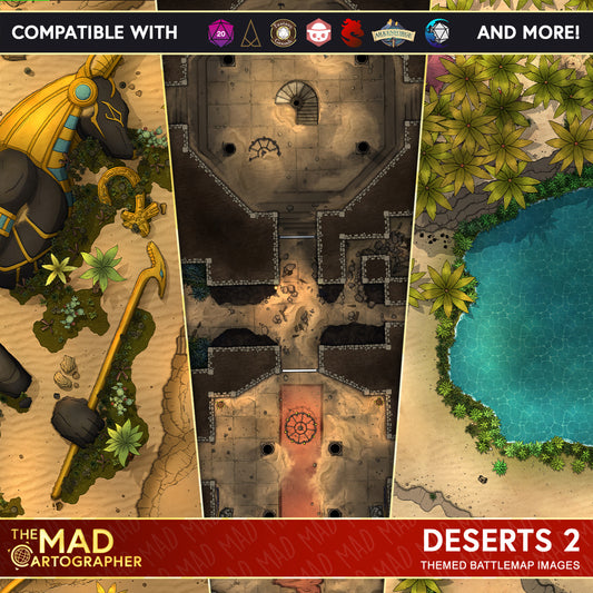 Deserts 2 - Map Image Pack