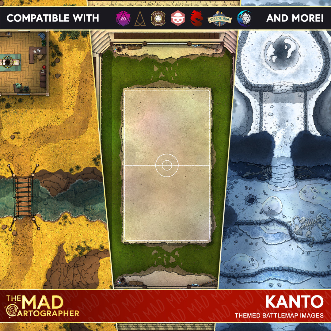 Kanto - Map Image Pack