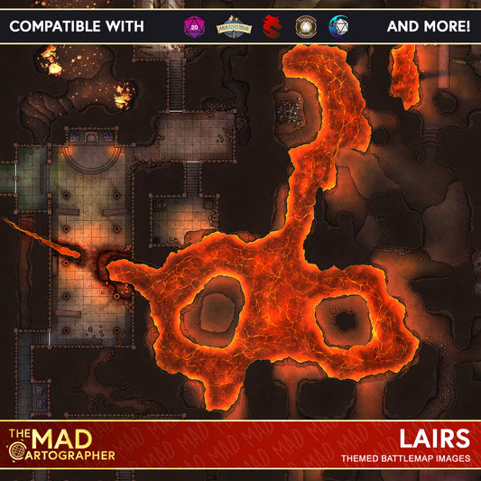 Lairs - Map Image Pack