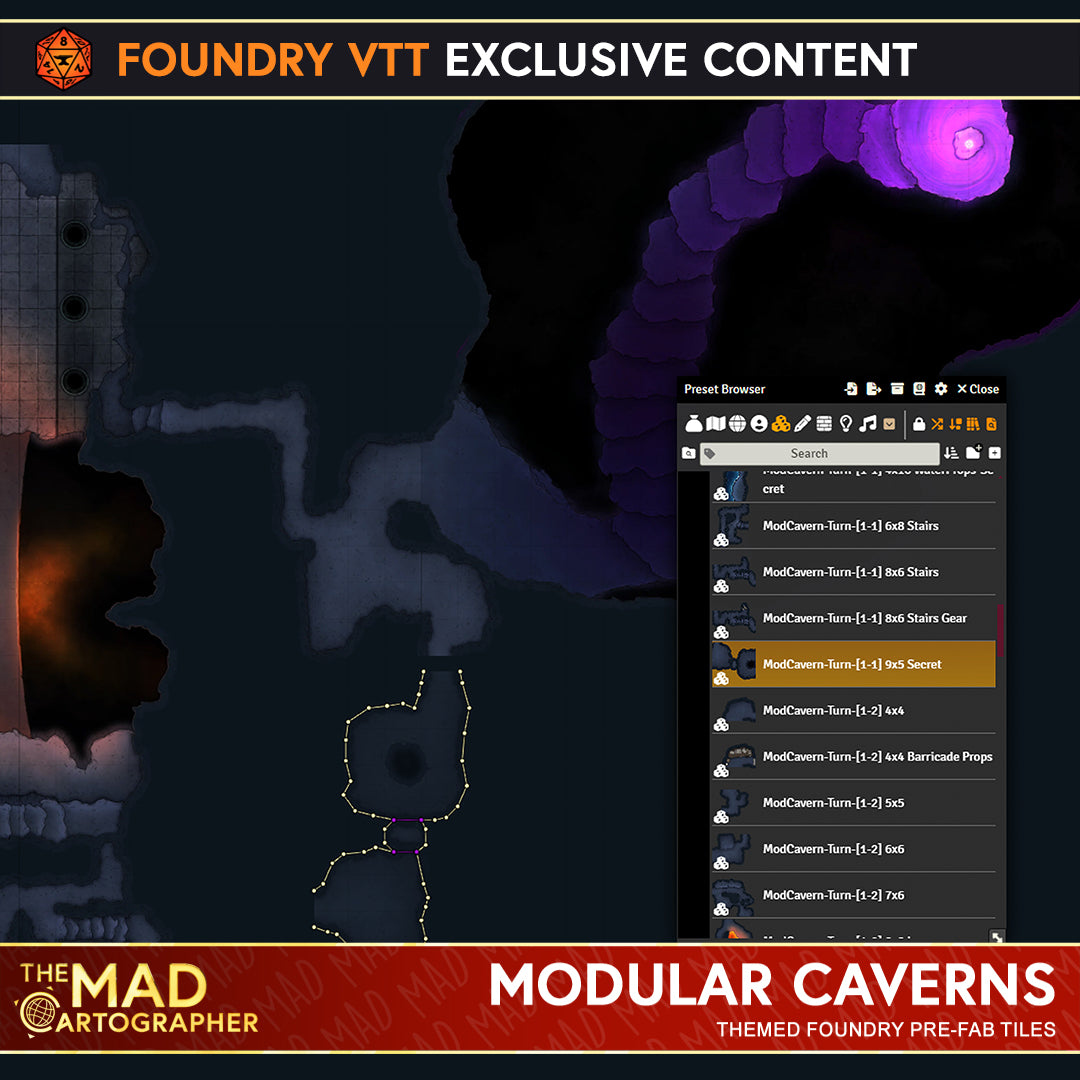 Modular Caverns - Foundry Module License