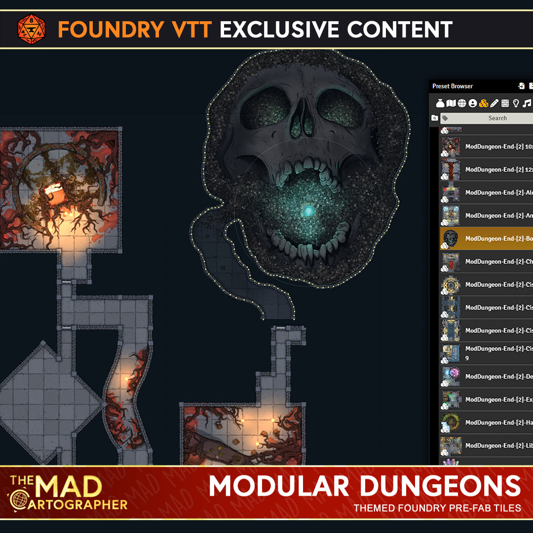 Modular Dungeons - Foundry Module License