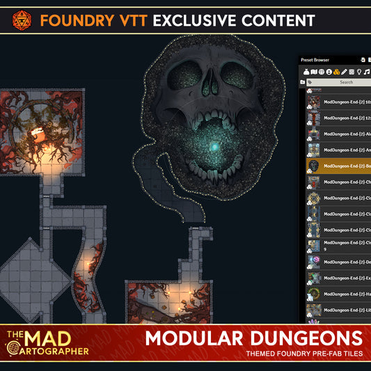 Modular Dungeons - Foundry Module License