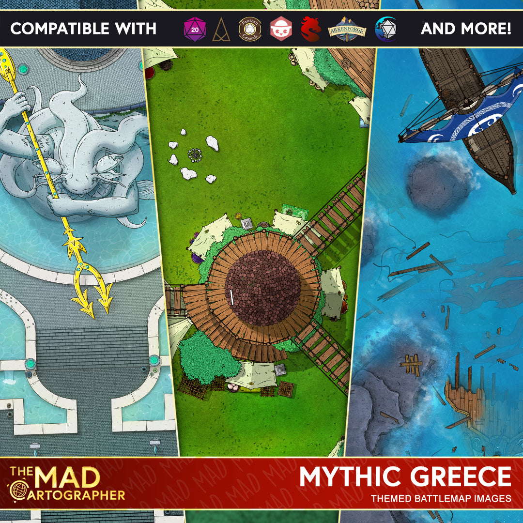 Mythic Greece - Map Image Pack