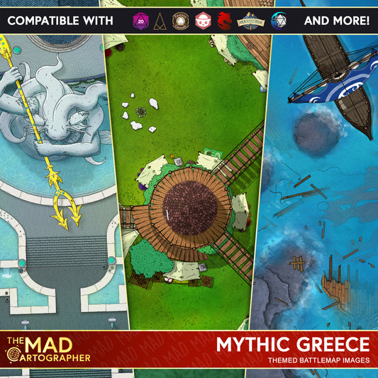 Mythic Greece - Map Image Pack