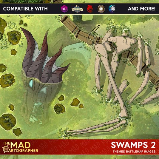 Swamps 2 - Map Image Pack