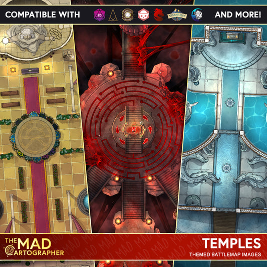 Temples - Map Image Pack