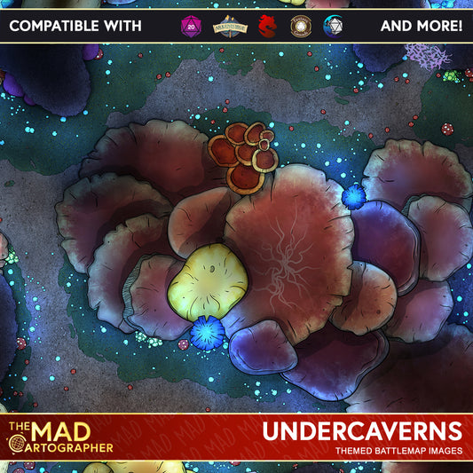 Undercaverns - Map Image Pack