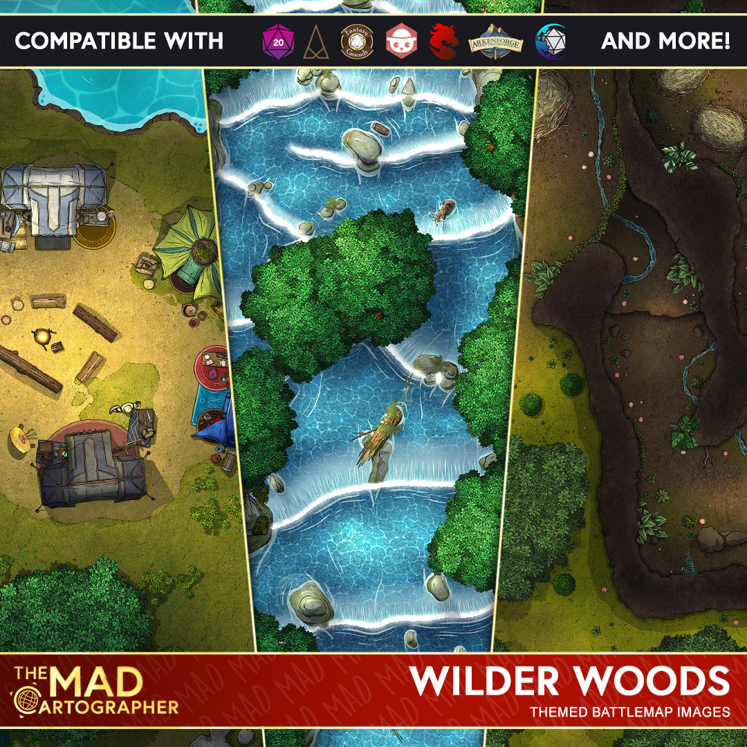 Wilderwoods - Map Image Pack
