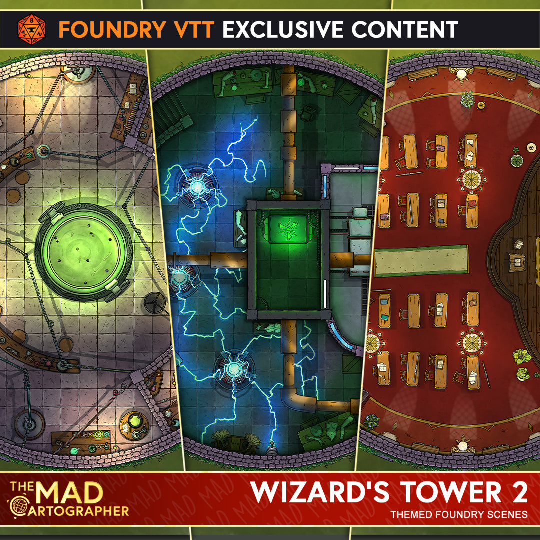 Wizard's Tower 2 - Foundry Module License