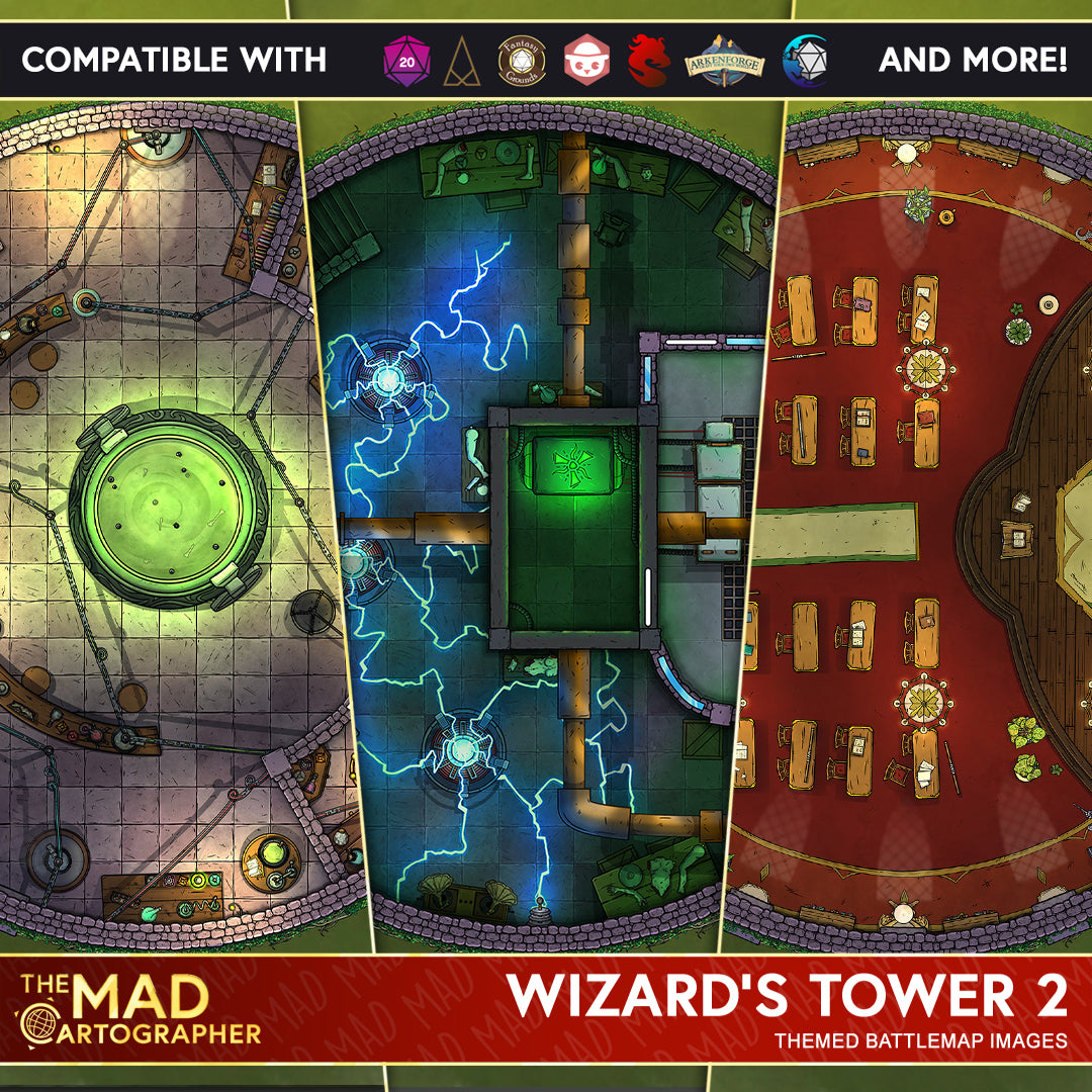 Wizard's Tower 2 - Map Image Pack