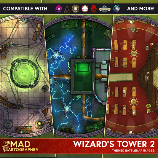 Wizard's Tower 2 - Map Image Pack
