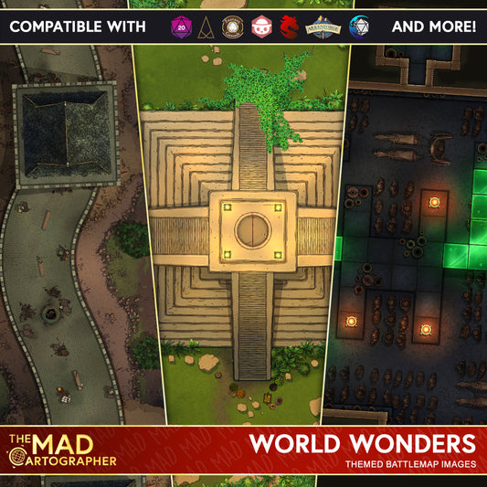 World Wonders - Map Image Pack