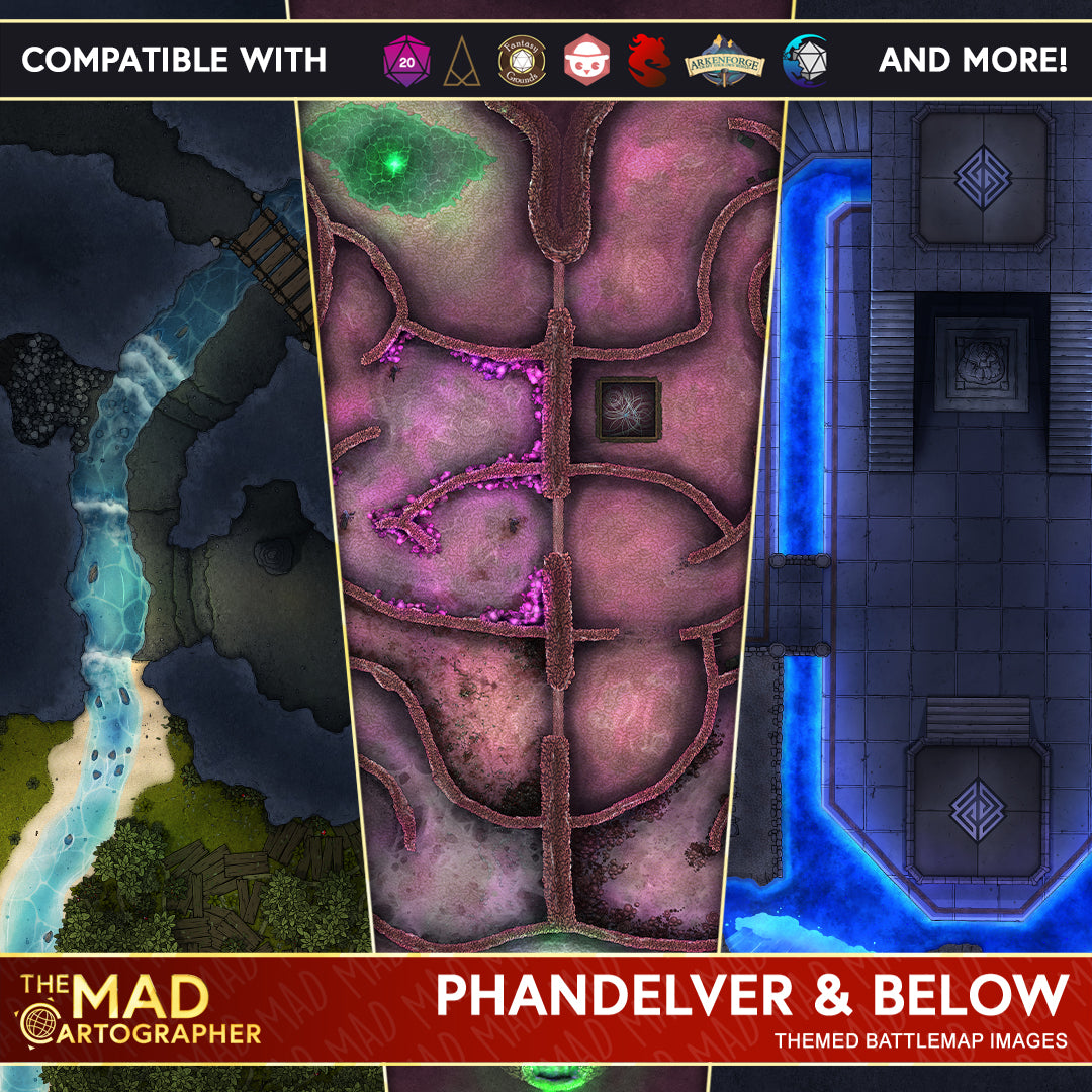 Phandelver & Below: The Shattered Obelisk - FREE Map Image Pack
