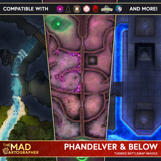 Phandelver & Below: The Shattered Obelisk - FREE Map Image Pack
